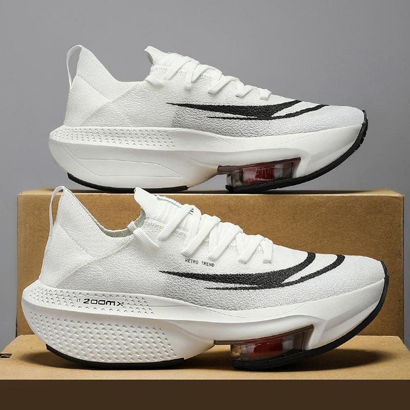 

2024 Carbon Plate Marathon мужские спортивные кроссовки для бега, дышащие, легкие, женские, удобные, детские, спортивные, тренировочные кроссовки 41 белый