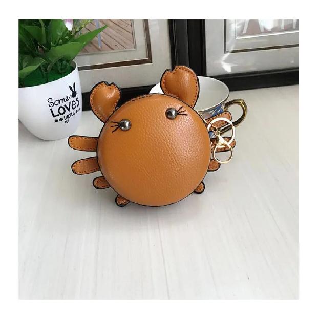 

New Fashion Woman Small Crab Coin Purse Girl Pendant Lipstick Bag Casual Student Clutch Card Holder Cute Trend Handbag жовтий