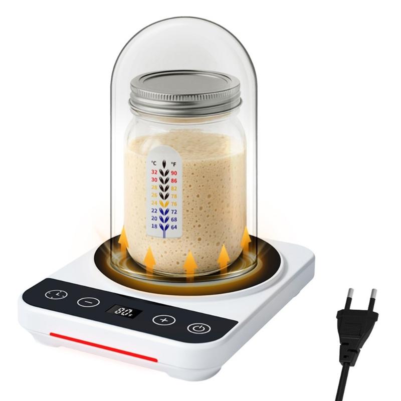 652F Регулятор многоступенчатого брожения для выпечки хлеба, Дахи, Прецизионное нагревательное устройство белый