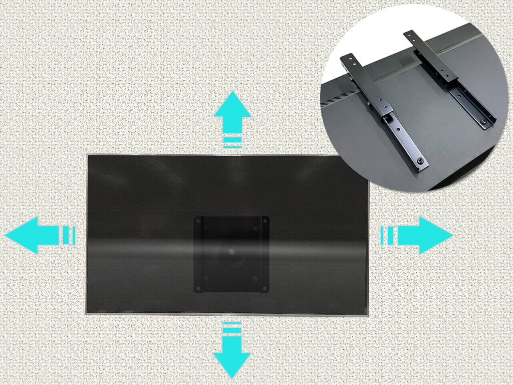 Nagao Seisakusho Monitor Position Adjustment Bracket VESA Mount NB-VS7510-SLIDE