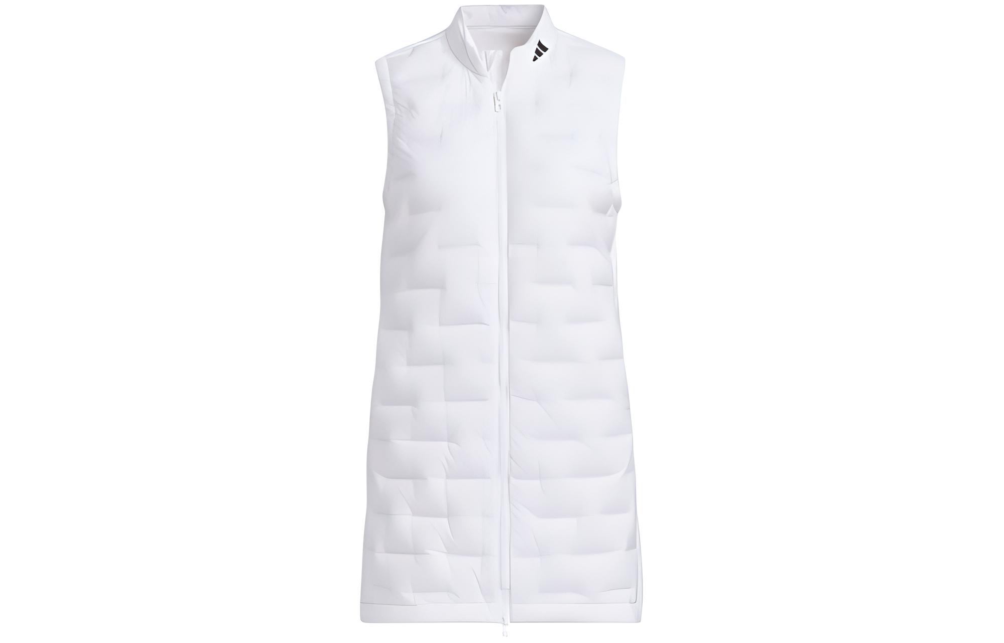 Adidas Down Vests Women s White Stand Collar Moderate Other HZ6053 S
