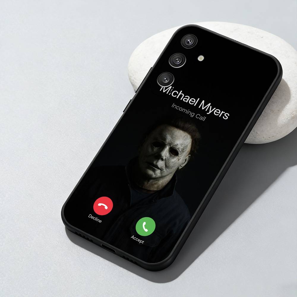 Terrifying M-Michael M-Myers Phone Case For Samsung Galaxy A73,A72,A71,A70,A52,A51 Others Soft Black Cover