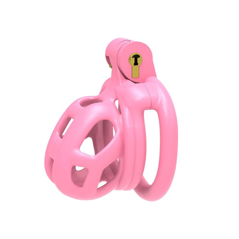 A and B Generations of Snake pink Breathable Chastity Lock for Men to Prevent Detachment Adult Erotic Toy