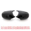 A Pair E90 E92 Car Rear Mirror Cap Cover Replacement Side Mirror Cover Caps For BMW E90 E91 2008-2011 E92 E93 2010-2013 LCI