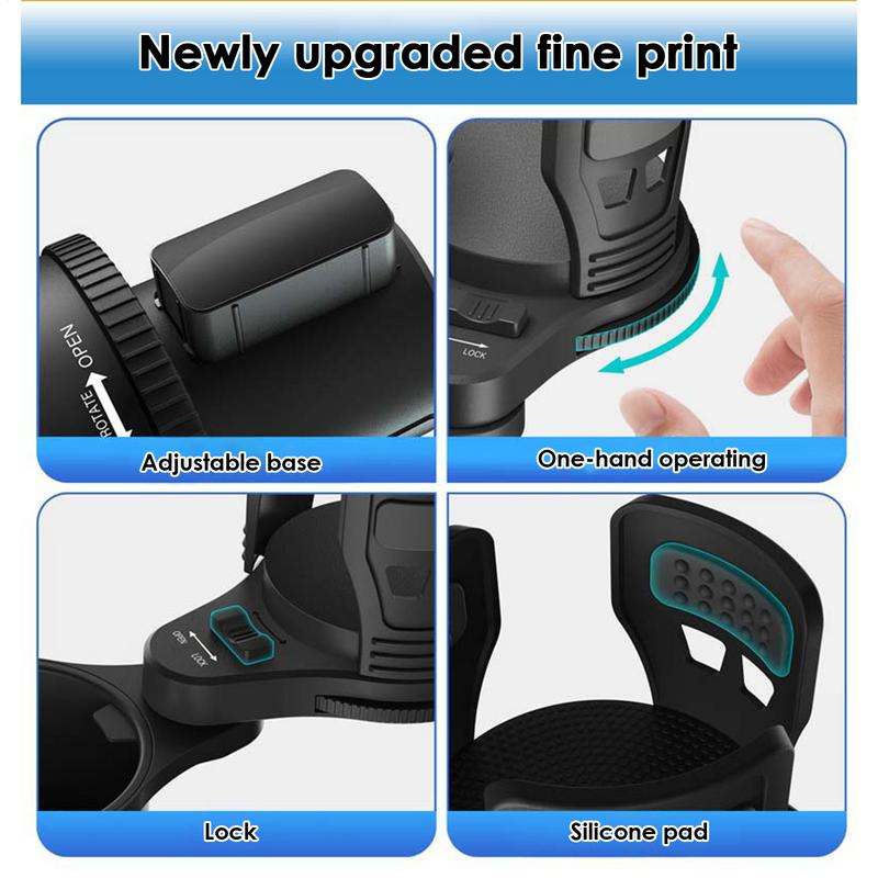 Drink Holder For Car Automotive Drink Holder Expander Vehicle Accessories Water Bottle Organizer For Coffee Mugs Food Drinks