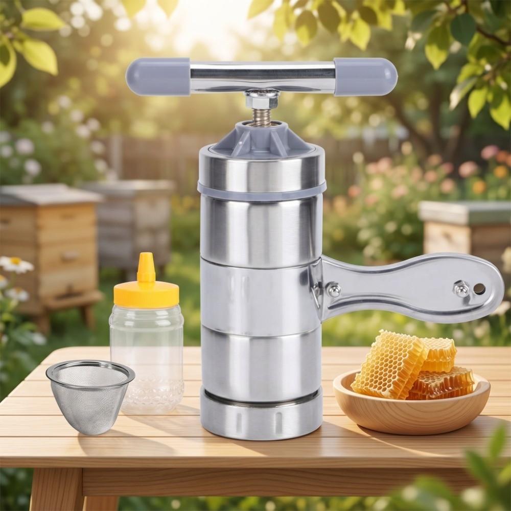 Stainless Steel Stainless Steel Honey Press Portable Manual Honey Presser  Beekeeping