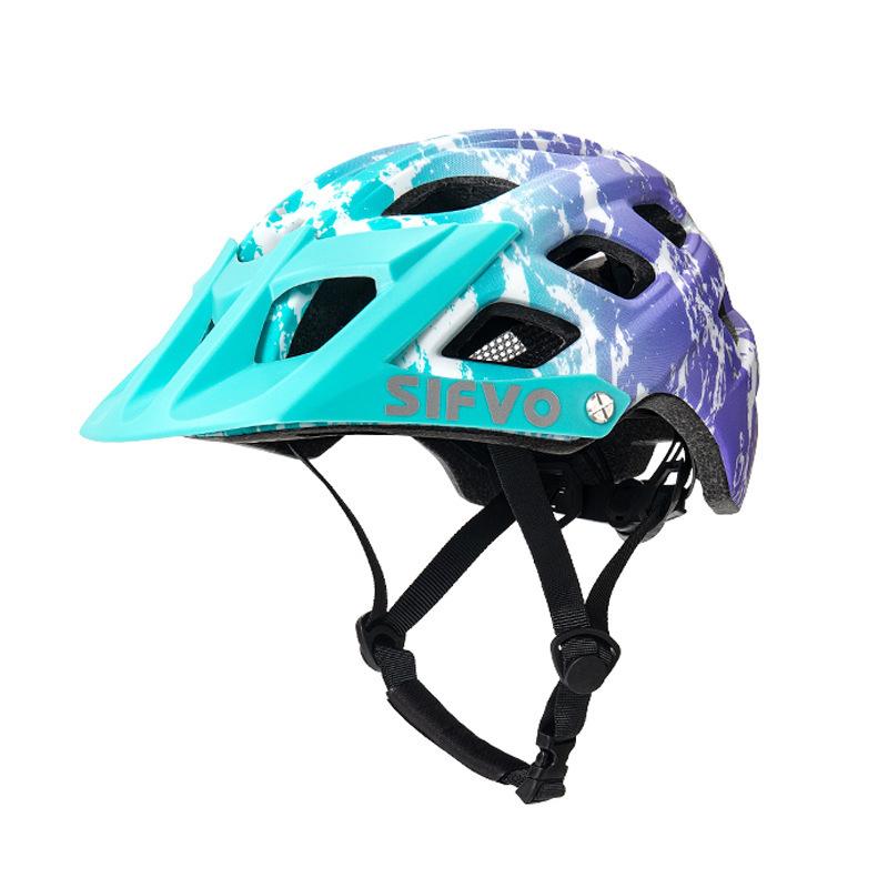 

SIFVO children s bicycle helmet, youth bicycle helmet, sunshade breathable outdoor riding children s helmet M（53-57cm）
