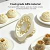 Fabricante Rápido Manual de Dumpling Baozi Ferramenta Molde Antiaderente Grau Alimentício ABS para Iniciante Caseiro DIY Fabricação de Massas