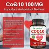 Coenzyme Q10 Ubiquinone 100mg Vegetarian Capsules with Black Pepper Extract, 120 Capsules