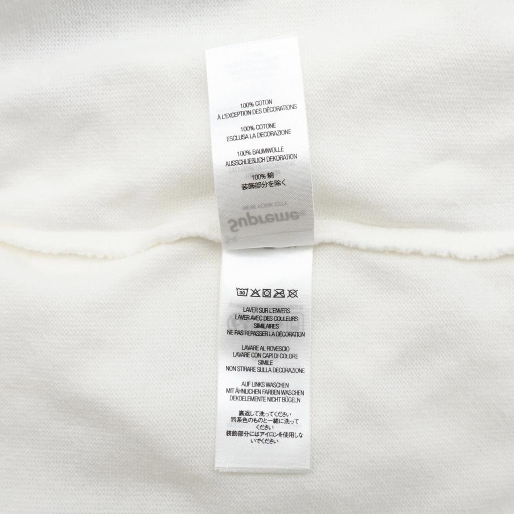 Supreme Affiliated L/S Football Top White