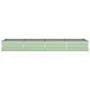 Planter Pastel Green 385 X 100 X 45 Cm Galvanized Steel