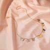Women's Simple Personality Hollow Butterfly Necklace Fashion Multi-Layer Pendant Clavicle Chain
