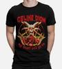 Celine Dion Vintage Metalowa Koszulka - My Heart Will Go On Śmieszna Koszulka Unisex