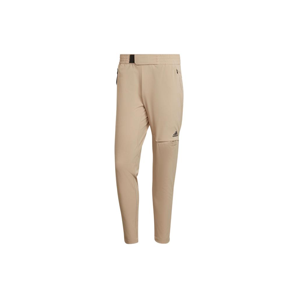 New Adidas Knitted Sweatpants Men Light Umber HK4494