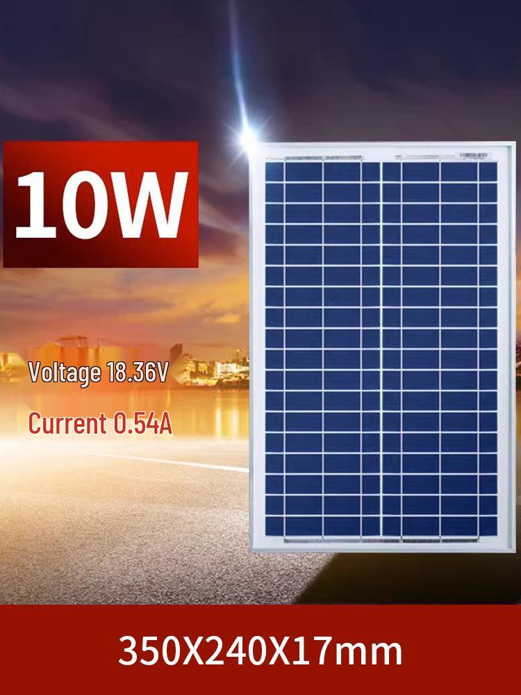 Brand New Monocrystalline Solar Panel 6V 12V 24V Home Power Generation System