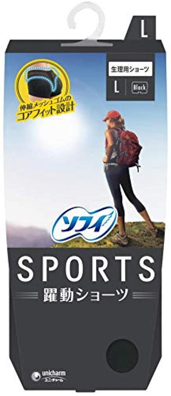

Шорты гигиенические Sophie Sports L черные (ВИДЫ СПОРТА)