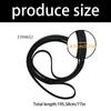 Dryer Drum Drive Belt Rubber Texture Reliable Power Transfer Even Drying Action Suitable for Various Dryer Types