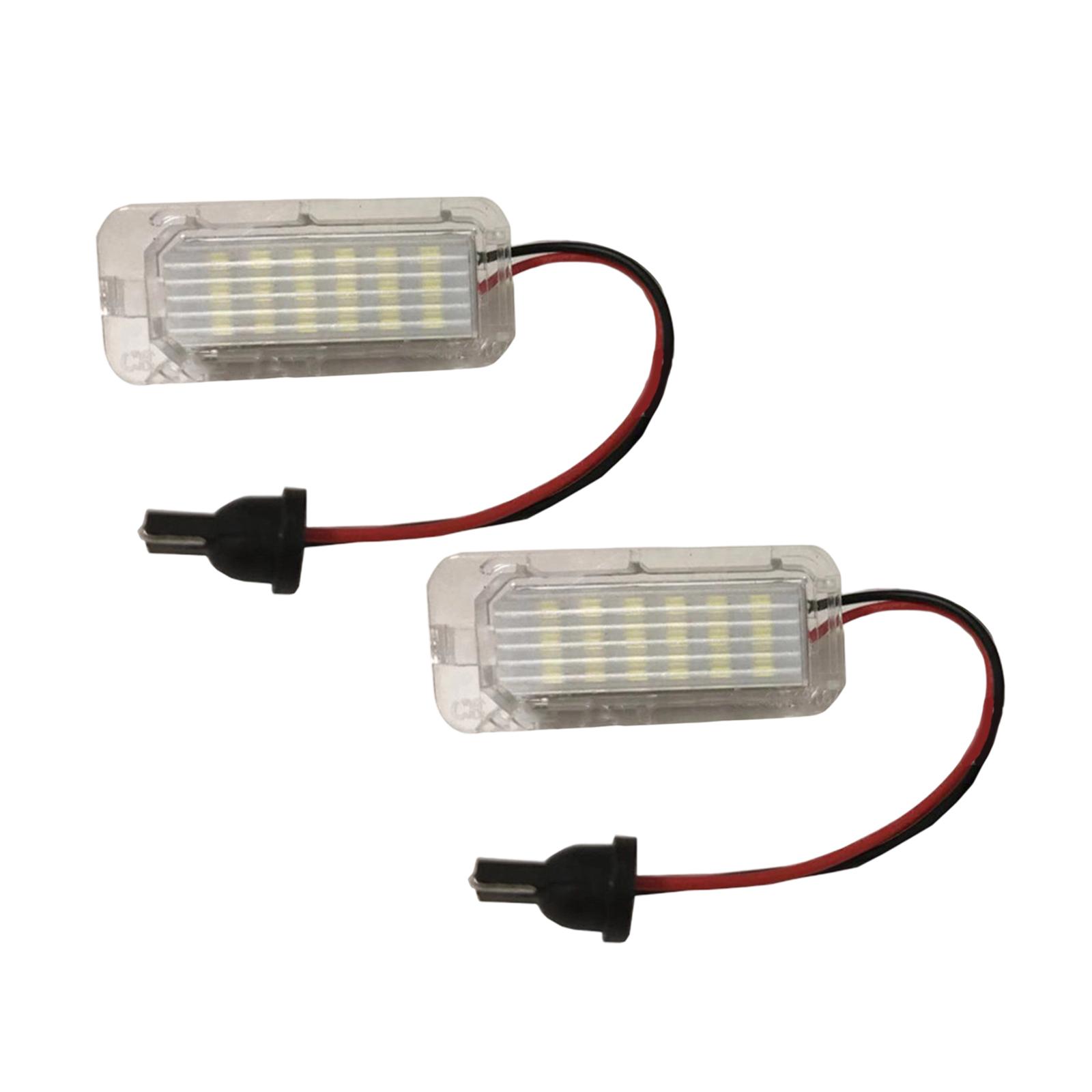 Automotive Accessories for MK2 MK3 Car License Plate Lights 12V License Plate Lamp Taillight Lamp Replacement 1
