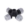 5 Pcs Plastic Atomizing Nozzle Sprinkler Garden Greenhouse Humidifier Spray Atomization Irrigation Equipment