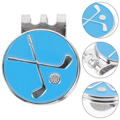 Position Marker Golf Ball Marker Magnetic Golf Cap Clips Practical Golf Hat Clip  Outdoor Sports