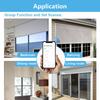 Graffiti Zigbee WiFi Curtain Switch: Voice & App Control for Alexa Blinds