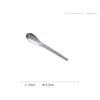 304 Japanese Style Design Metal Tableware Hammer Mesh Spoon Cake Fruit Fork Stainless Steel Dessert Coffee Spoon Teaspoon