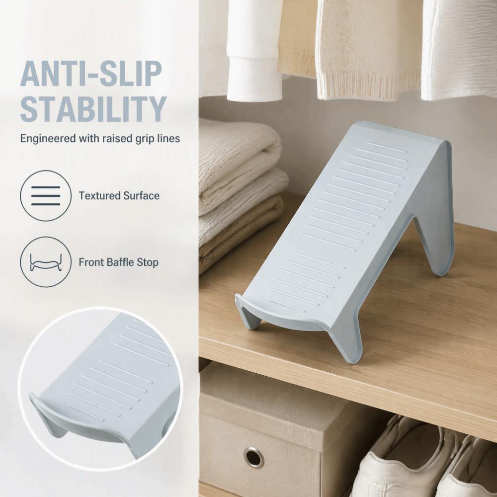 Plastic Shoe Stacker Pink Double Layer Shoe Rack Tidy Orderly Shoe Cabinet Organizer for Dormitory