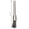 10 Pcs Wheel Wire Pen Brush Steel Cup Brush Rotary Tool Polishing Set Accessories Kit for Cleaning Grinding Polished