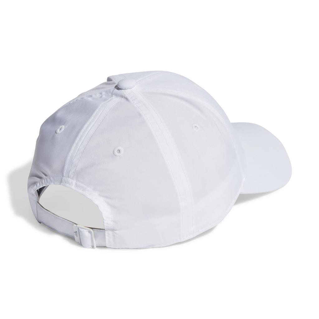 Adidas DKH27 Men's Lightweight Baseball Cap with Embroidered Logo, White/Black (II3552), Size 54.0-57.0 Cm (Kids)