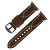 Apple Strap Apple Iwatch7 SE 6 5 4 Genuine Leather First Layer Stainless Steel Pin Buckle Leather Strap Men