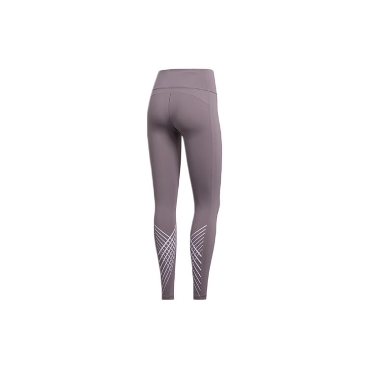 adidas Training Sports Leggings Women Bottoms Purple FJ7251