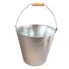 Huahengzhen Galvanized Iron Garden Bucket with Wooden Handle