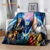 ONE PUNCH MAN Anime Cartoon Soft Plush Blanket,Flannel Blanket Throw Blanket for Living Room Bedroom Bed Sofa Picnic Cover Kids