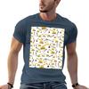 Bagger Baufahrzeuge und Werkzeuge Muster T-Shirt Unisex t-shirt schwere Baumwolle Unisexs Grafik-T-Shirts T-Shirt