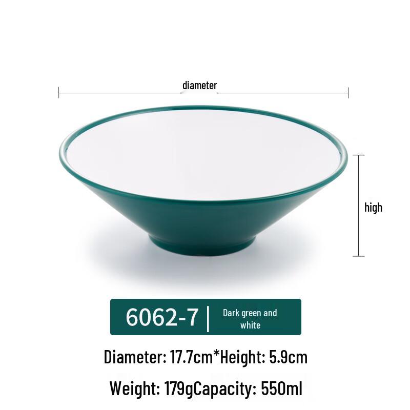 A5 Melamine Hat-Shaped Noodle Bowl