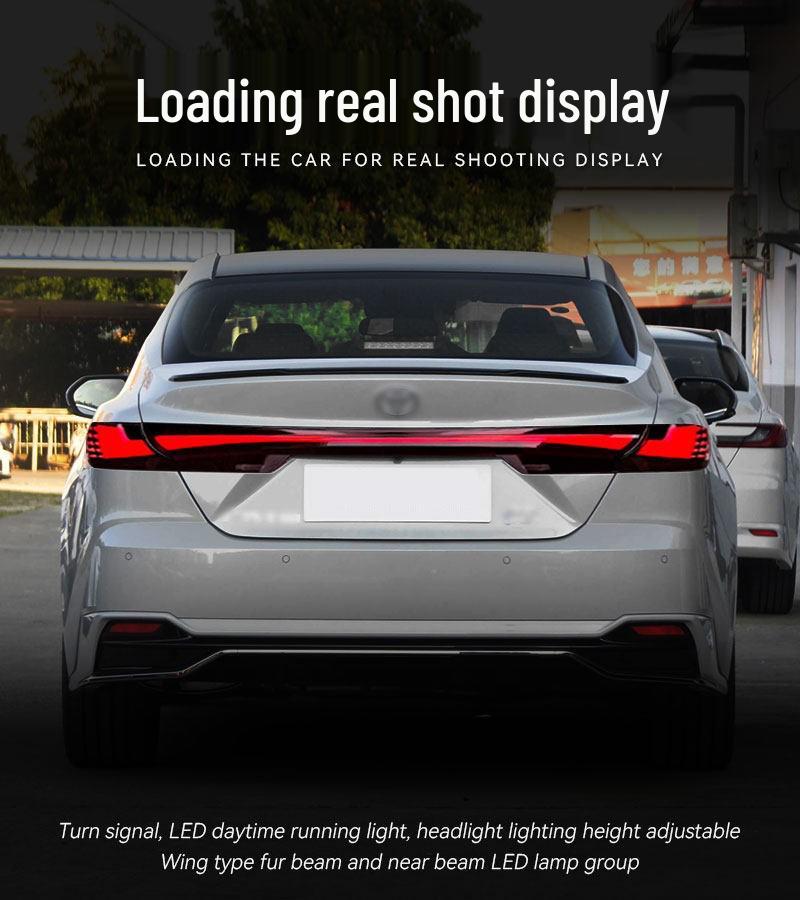 24-26 Toyota Camry LED Tail Light with Dynamic Turn Signal Mod