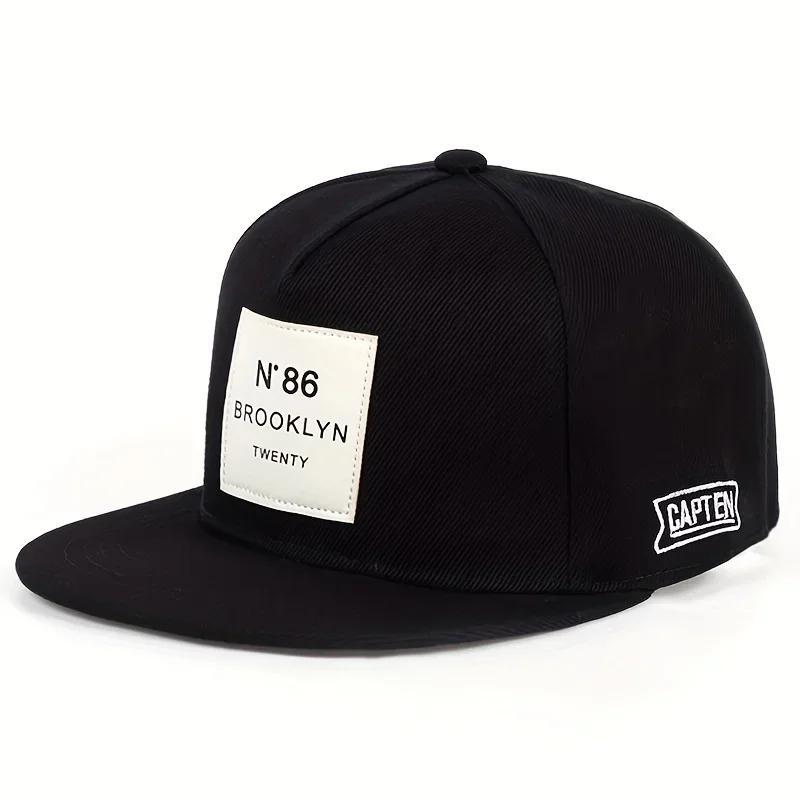 Unisex Brooklyn Print Label Embroidery Hip-hop Hats Outdoor Adjustable Casual Baseball Caps Sunscreen Hat Sports Golf Cap