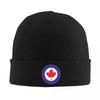 New Canada RCAF Air Force Motorcycle Beanie Winter Hats For Unisex And Women Knitted Cap Daily Baseball Cap