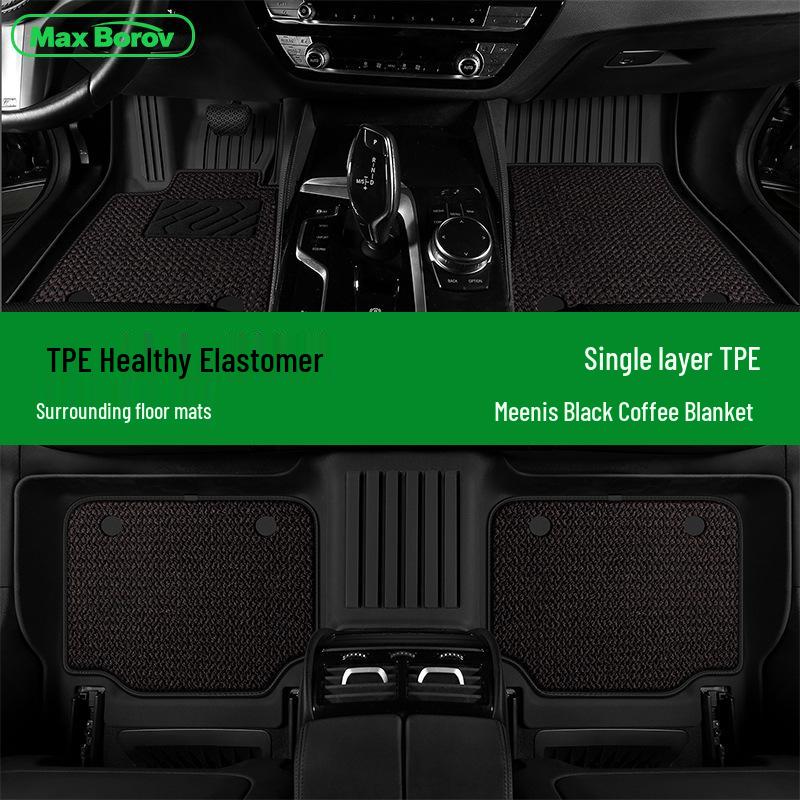 Car TPE Floor Mats for Hongqi Models: 25, H5, HS5, EQM5, HS3 PHEV, H6, HS7, H9