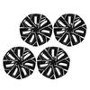 4PCS 19in Wheel Hub Cap Bright Black Hubcap Wheels Rim Covers Replacement for Tesla Model Y 2021 To 2024