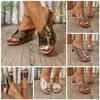 Fashion Fashion Sandals Women Shoes Wedge Women Shoe Open Toe Slide Women's Sandals Beach Footwear Female Zapatos De Mujer Slippers