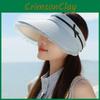 Summer Flowy Sun Hat With Large Brim And Polyester Fabric For Outdoor Travel