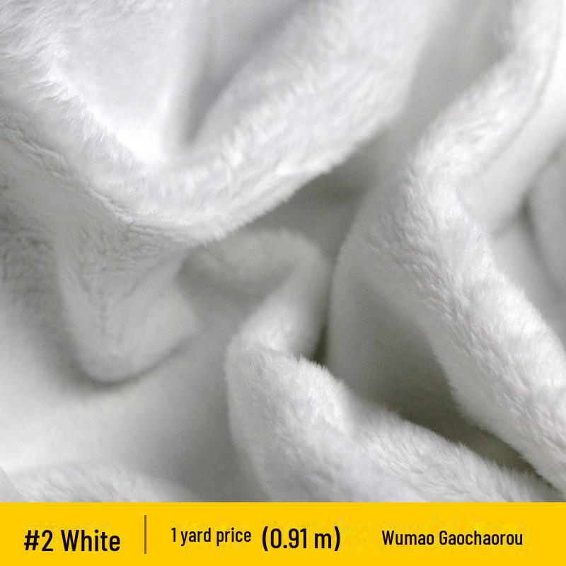 5mm Ultra-Soft Crystal Plush Fabric for Doll Pillows