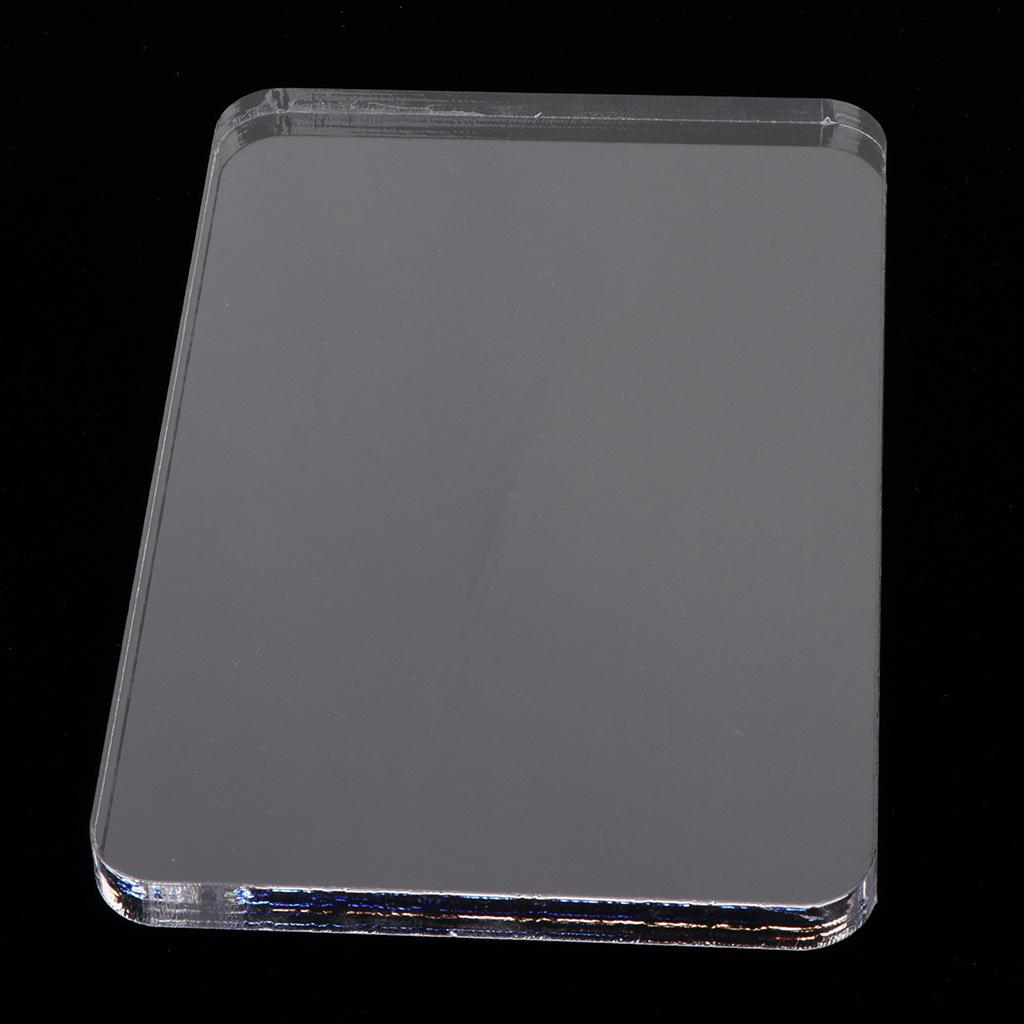 Acrylic Stamping Block Scrapbooking Tool for Clear Stamps Ink Pads and Card Craft Projects