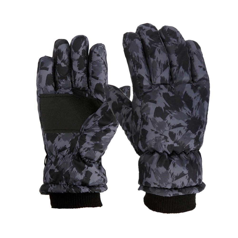 Kids Unisex Winter Snow Thermal Ski Gloves Outdoor Gloves For Boys Snowboard Cold Girls Waterpr J1Z9