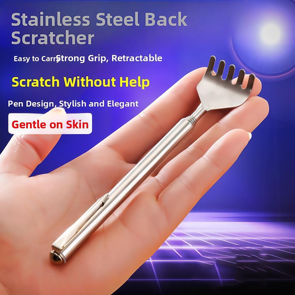 1/2pcs Portable Adjustable Extendable Telescopic Back Scraper Backbone Scratch Massage Itch Scratch Massage Tools Dropshipping
