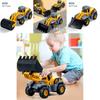 Inertia Construction Vehicle For Kids With Multifunction Engineering Toy For Developing Skills