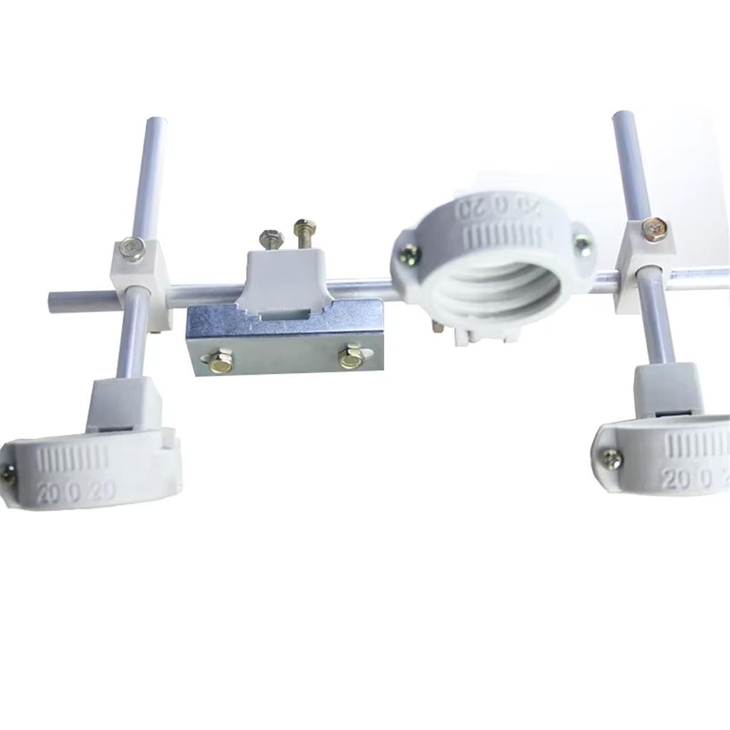 KU-Band LNB Halterung Kann bis zu vier Satelliten-LNBs für Ku-Antenne halten Eine Schüssel für Satelliten-TV-Empfänger