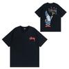 2026SS Letter Print T-Shirt Streetwear Loose Fit Couple Tee Short Sleeve