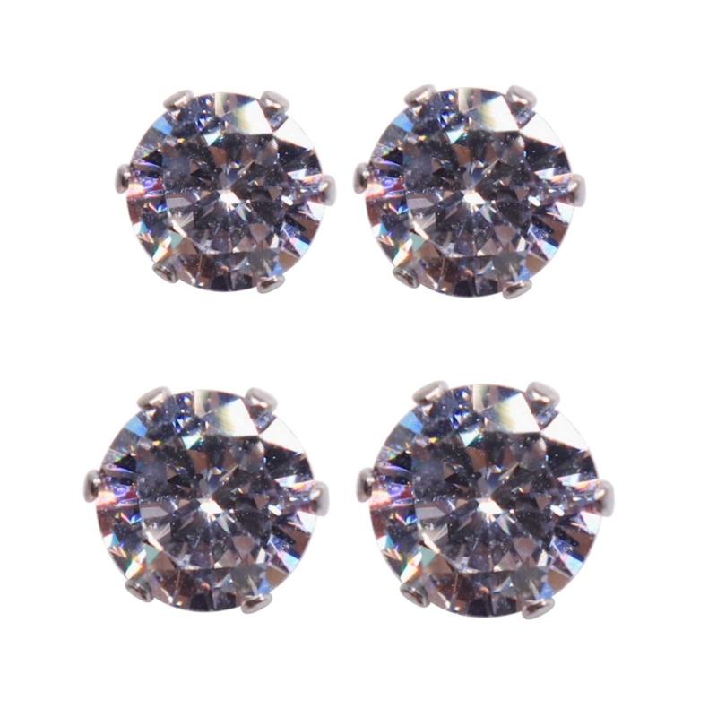 Магнитные Серьги-Гвоздики Магнитные Клипсы Магнитные Серьги Без Прокола Магнитные Серьги из Сплава для Женщин Мужчин 1